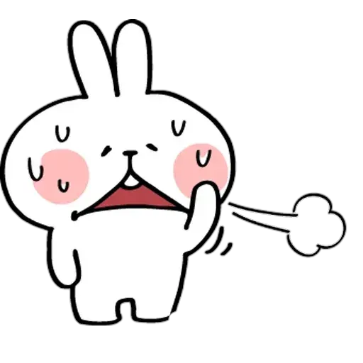 Spoiled rabbit from tg2 - Sticker 23