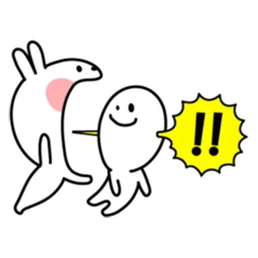 Spoiled rabbit from tg2 - Sticker 19