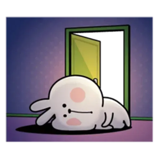 Spoiled rabbit from tg2 - Sticker 12