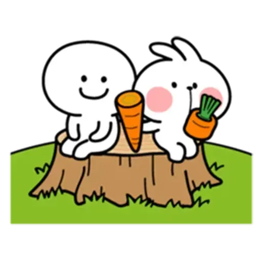 Spoiled rabbit from tg2 - Sticker 20