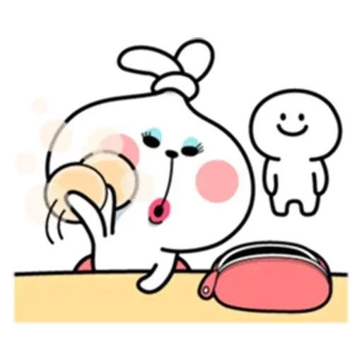 Spoiled rabbit from tg2 - Sticker 11
