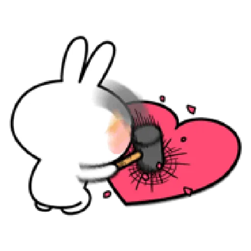 Spoiled Rabbit Love - Sticker 14