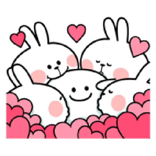 Spoiled Rabbit Love - Sticker 18