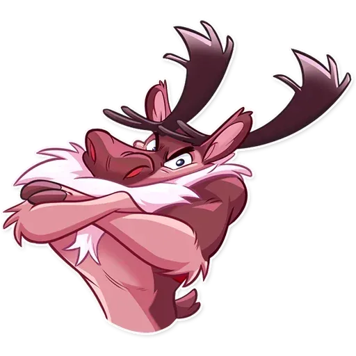 Reindeer Party - Sticker 15