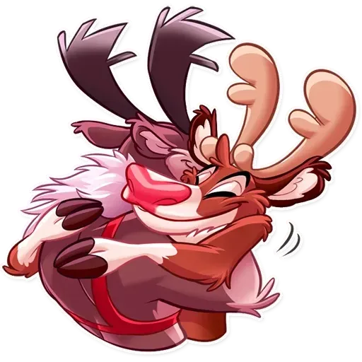 Reindeer Party - Sticker 17