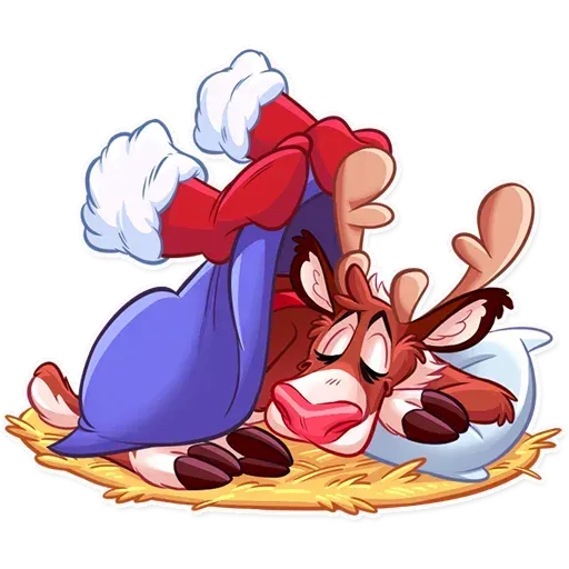 Reindeer Party - Sticker 20