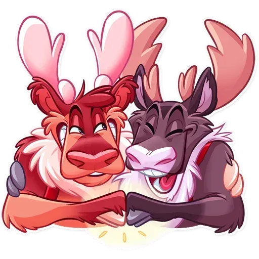 Reindeer Party - Sticker 14