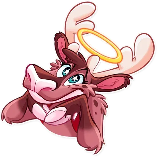 Reindeer Party - Sticker 11