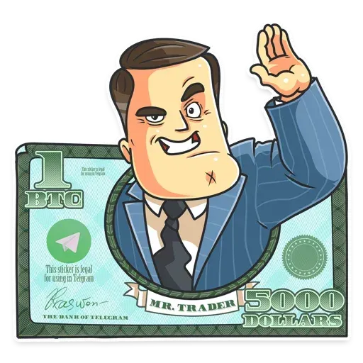 Mr Trader - Sticker 22