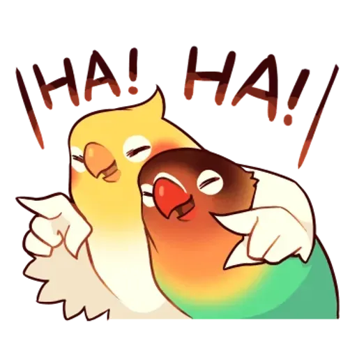 鸚鵡 - Sticker 12