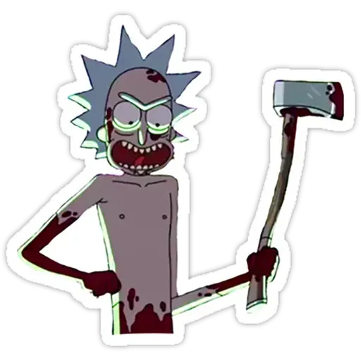 Rick & Morty 4 - Sticker 15