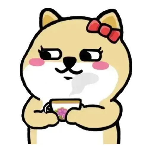 FatShiba - Sticker 25