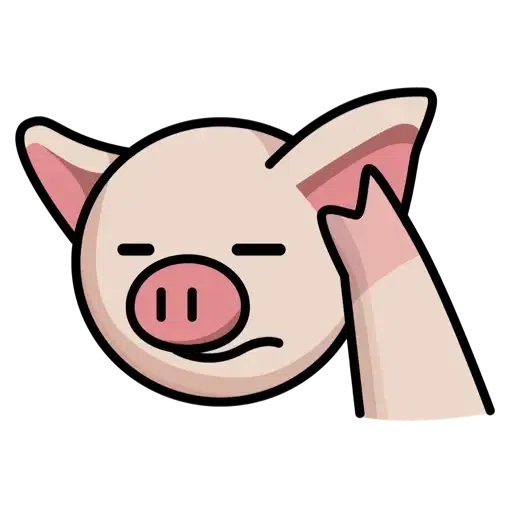 Lin pig - Sticker 13
