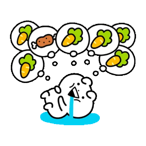 熱力四射！！娪莎姬 工作2 (Usagyuuun, 新年, CNY) GIF* - Sticker 19