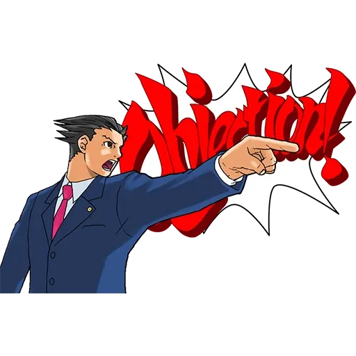 Pers--OBJECTION! - Sticker 20