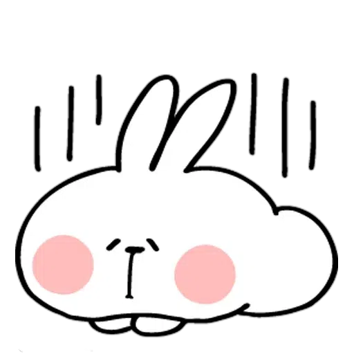 spoilt rabbit random - Sticker 22