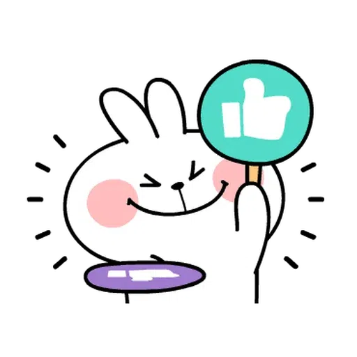 spoilt rabbit random - Sticker 28