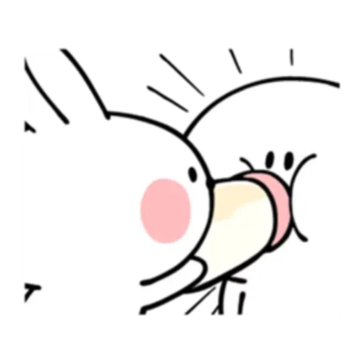 spoilt rabbit random - Sticker 20