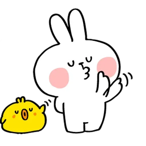 spoilt rabbit random - Sticker 21
