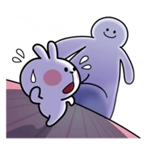 spoilt rabbit random - Sticker 26