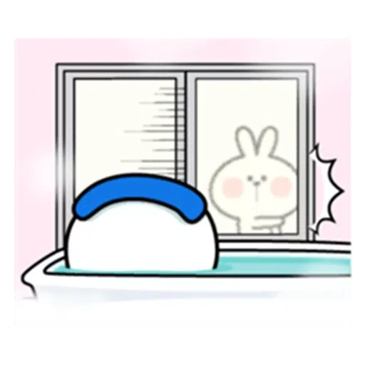 spoilt rabbit random - Sticker 13