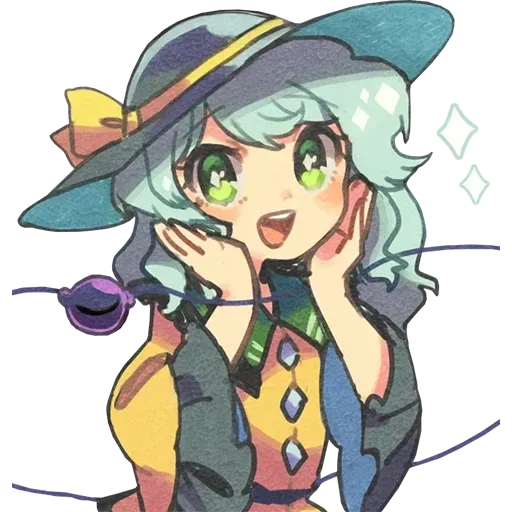Sasa Kichi's Touhou - Sticker 22