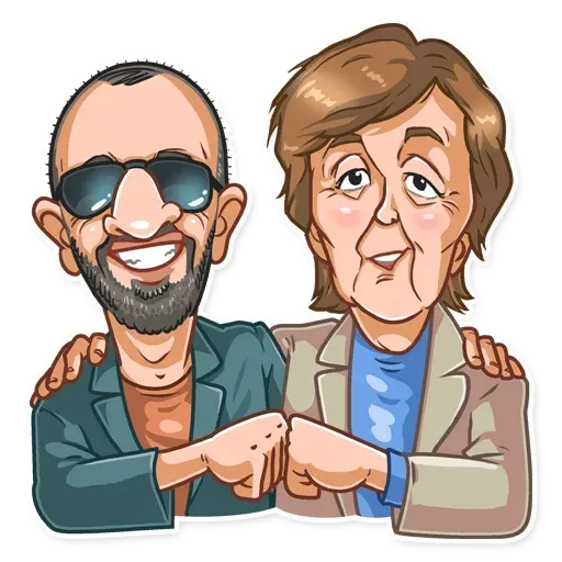 The Beatles - Sticker 27