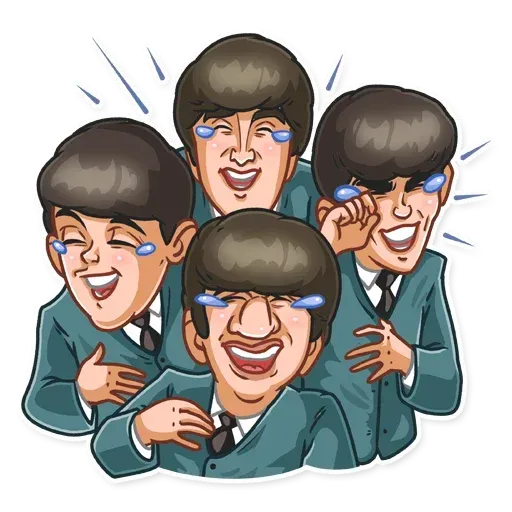 The Beatles - Sticker 9