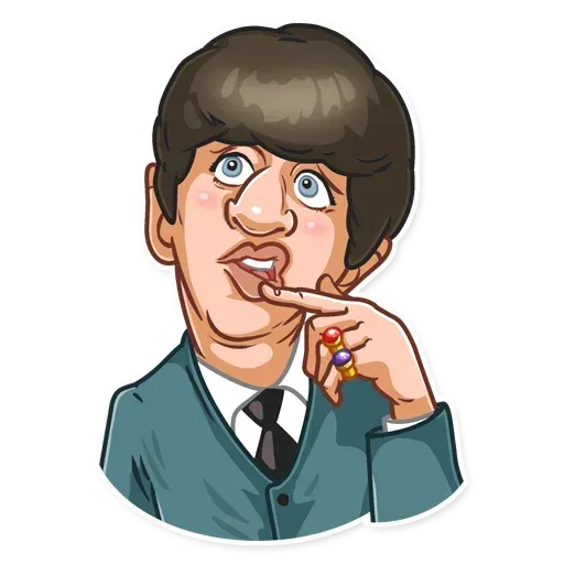 The Beatles - Sticker 10
