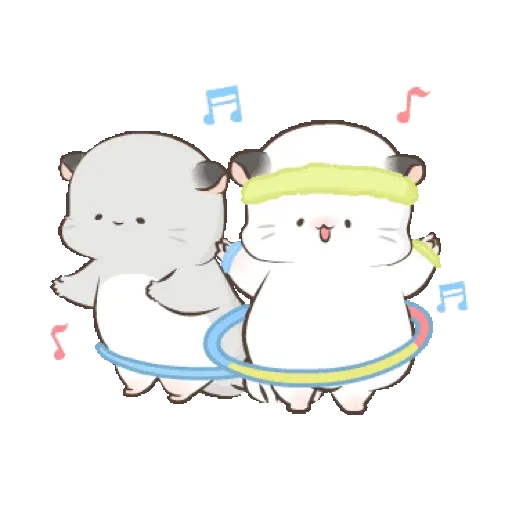 四毛與八毛 賀虎年 慶團圓 (新年, CNY) GIF* - Sticker 18
