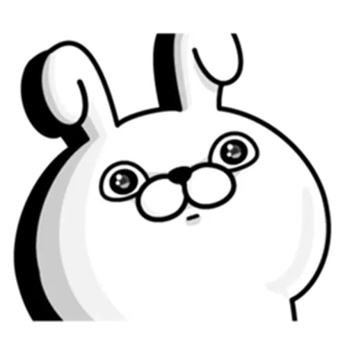 Rabbit100% daily use - Sticker 20