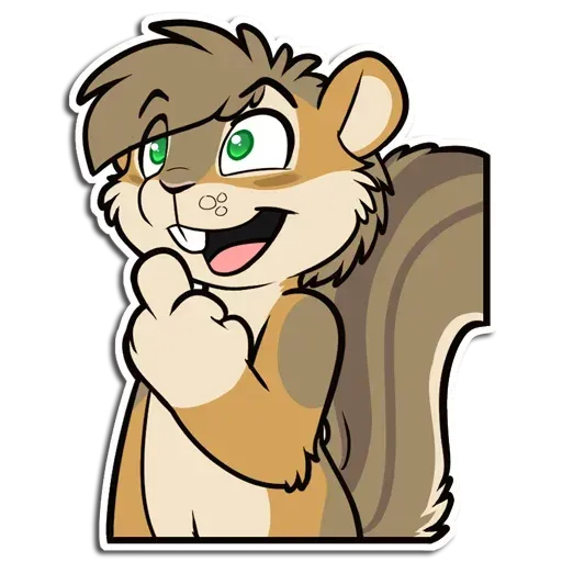 Squirrel - Sticker 29