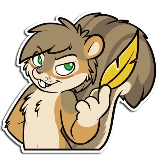 Squirrel - Sticker 13