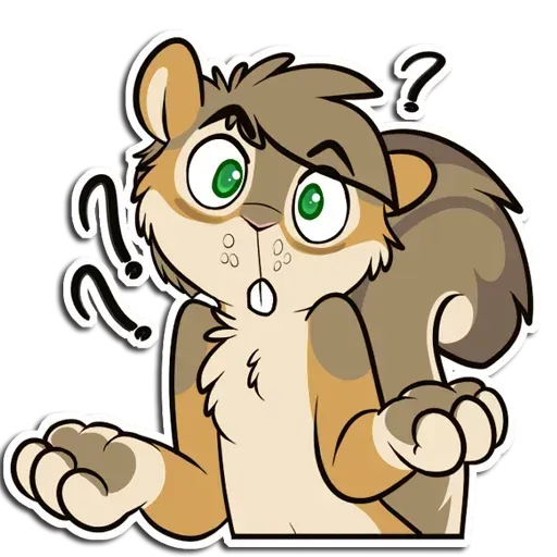 Squirrel - Sticker 11