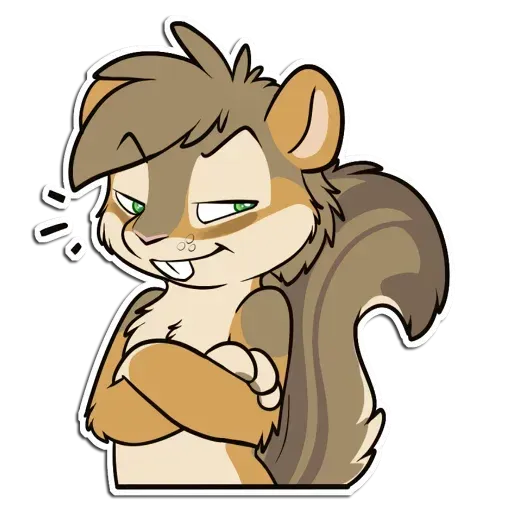 Squirrel - Sticker 9