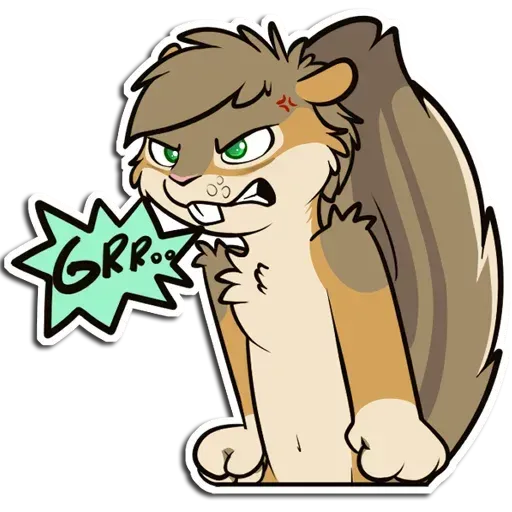 Squirrel - Sticker 16