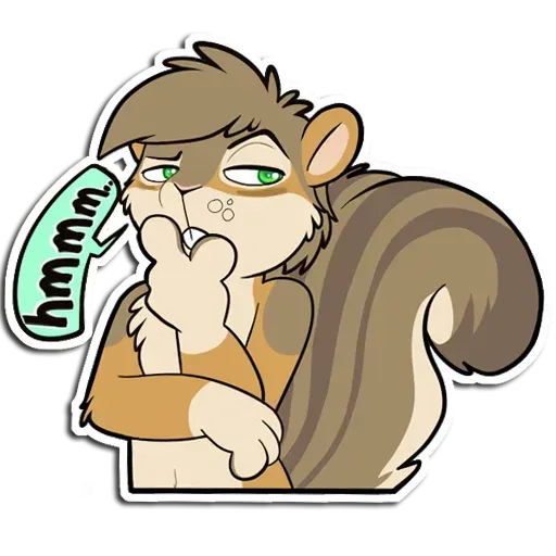 Squirrel - Sticker 21