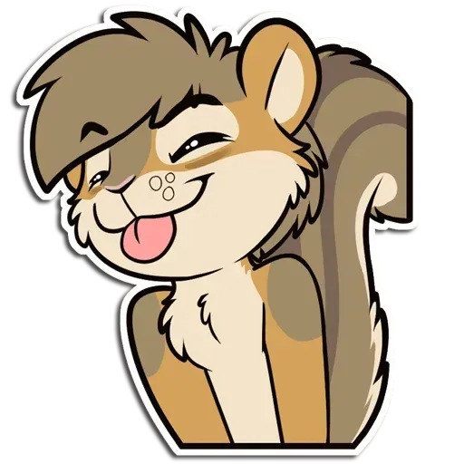 Squirrel - Sticker 25