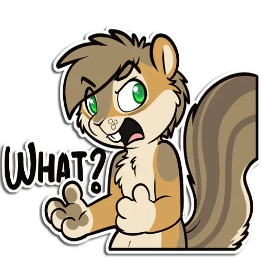 Squirrel - Sticker 24
