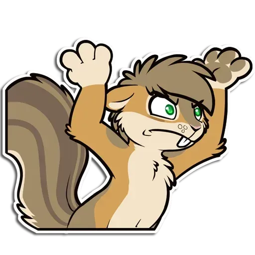 Squirrel - Sticker 26