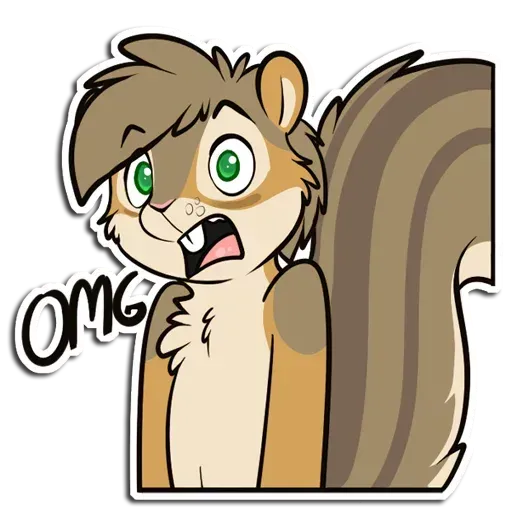 Squirrel - Sticker 10