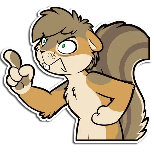 Squirrel - Sticker 22