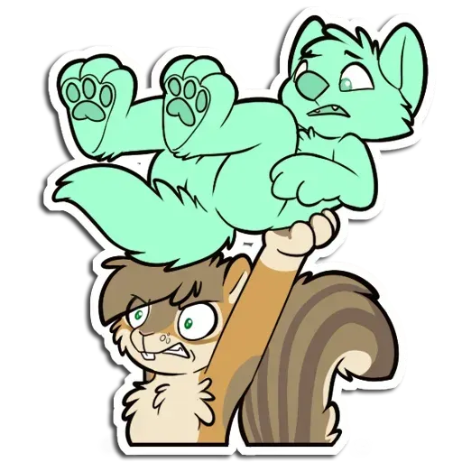Squirrel - Sticker 30