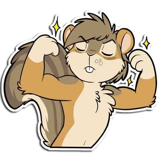 Squirrel - Sticker 20
