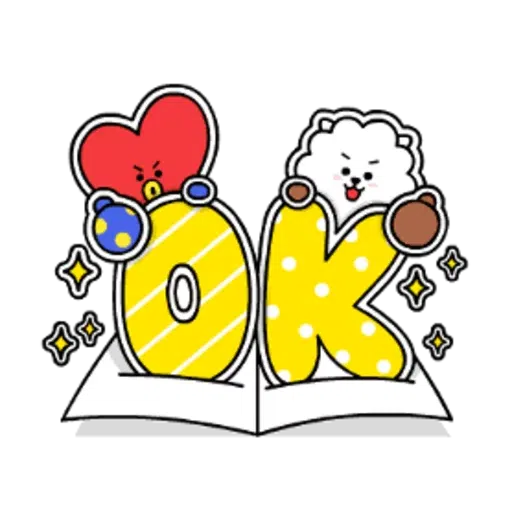 bt21 🎄 - Sticker 9