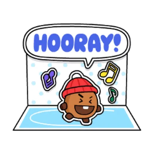 bt21 🎄 - Sticker 22