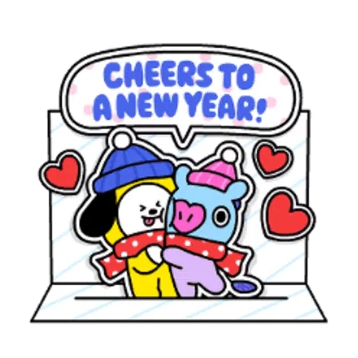 bt21 🎄 - Sticker 11