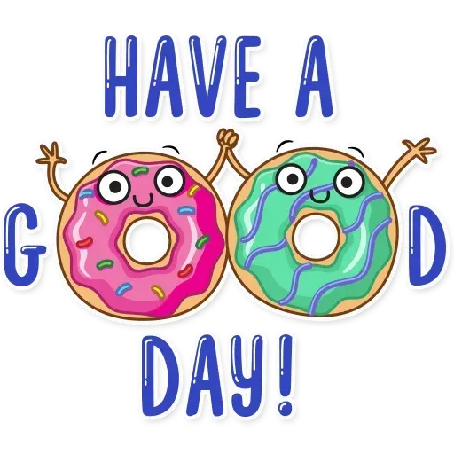Donut and Coffe - Sticker 12