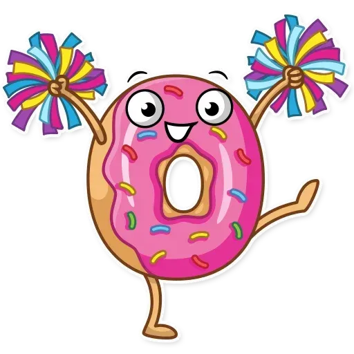 Donut and Coffe - Sticker 23