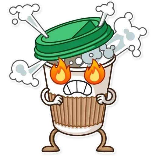 Donut and Coffe - Sticker 29